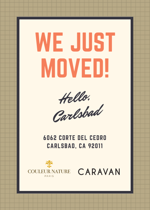 We just moved!