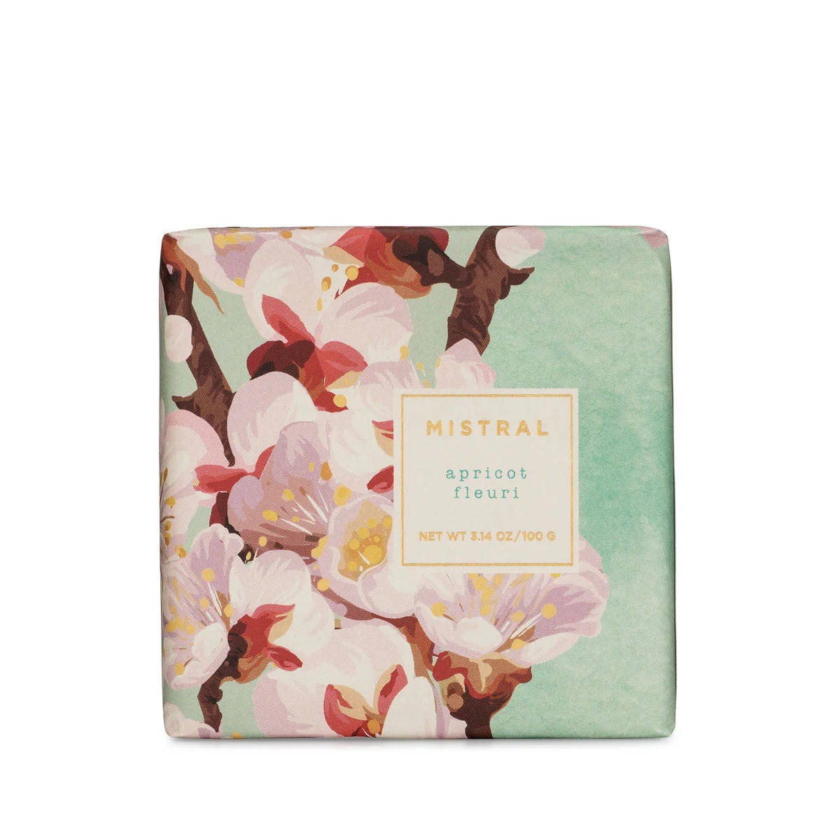 Mistral Apricot Fleuri French Soap, 100G