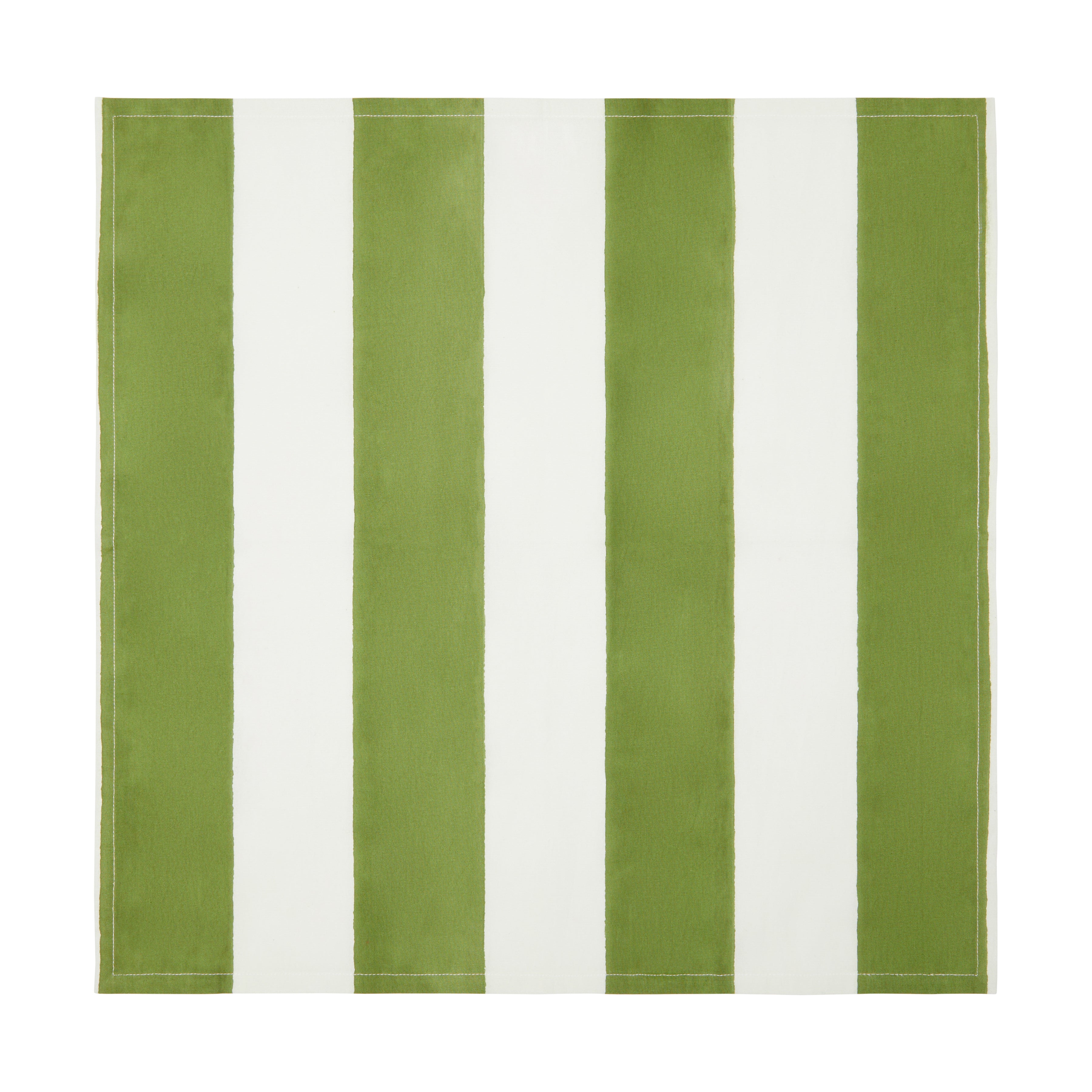 St. Tropez Vert Stripe Napkins, Set of 6