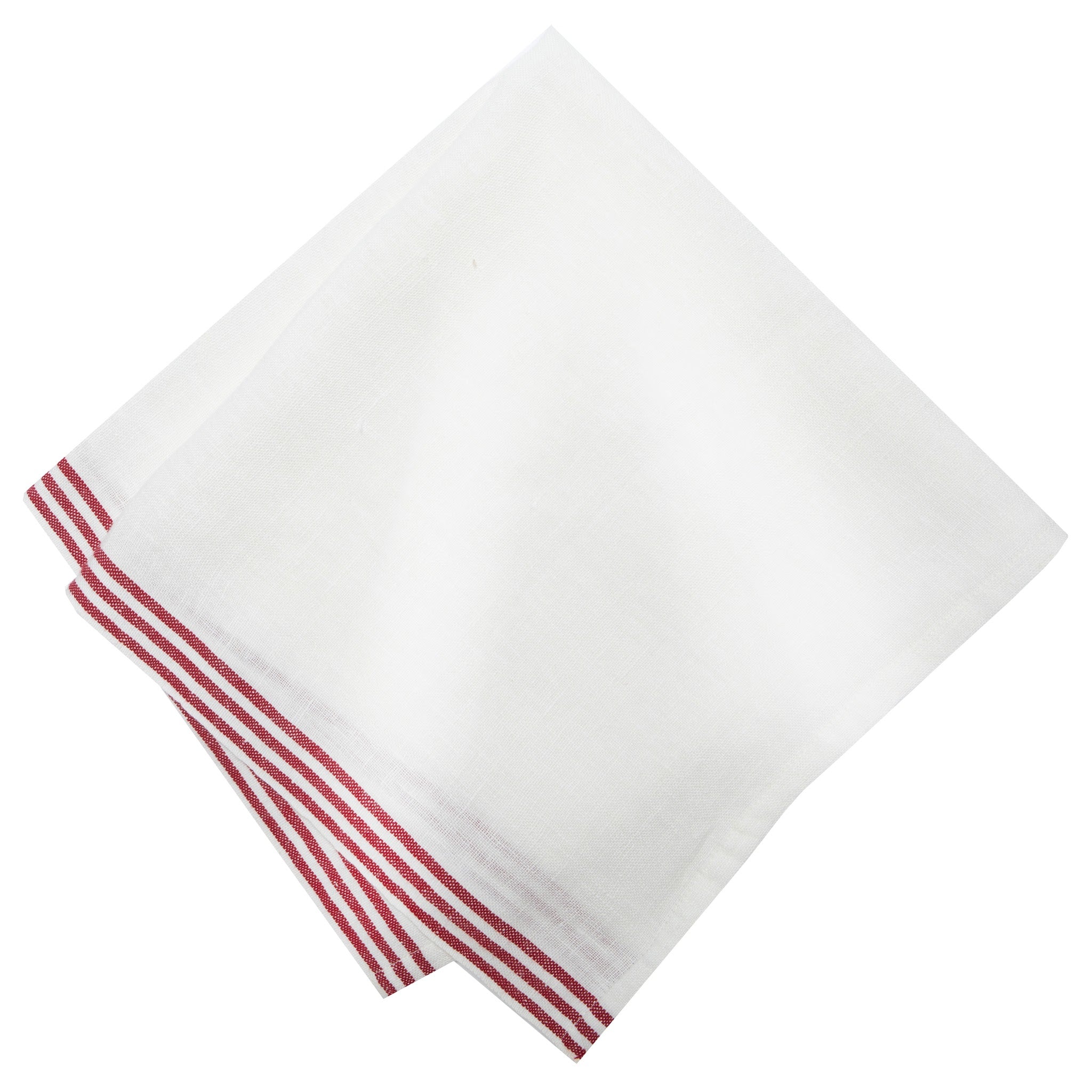 Alsace White Napkins 20x20 - Set of 4