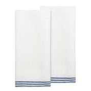 Alsace White Tea Towels 20x30 - Set of 2