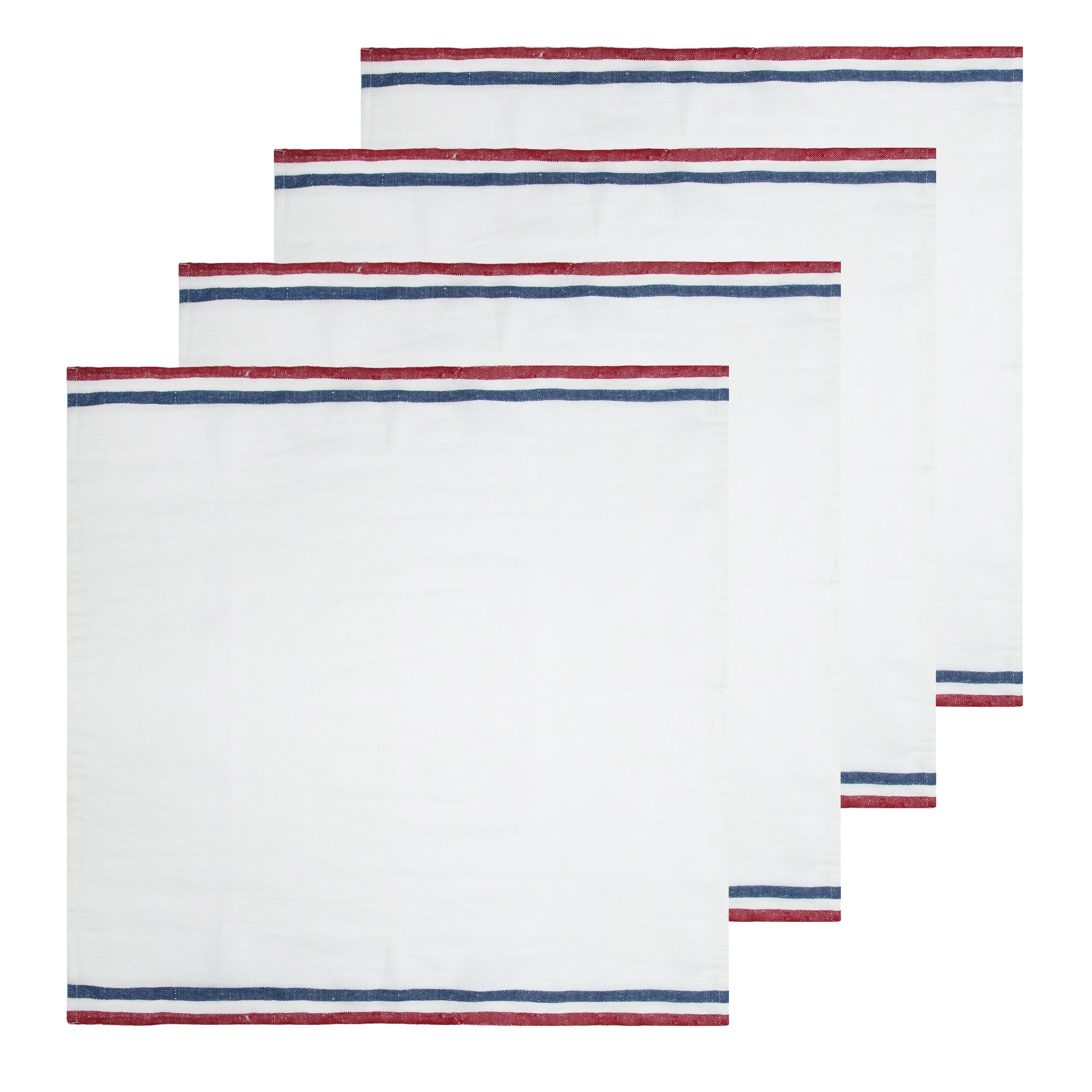 Normandy White - Napkins 20x20 - Set of 4