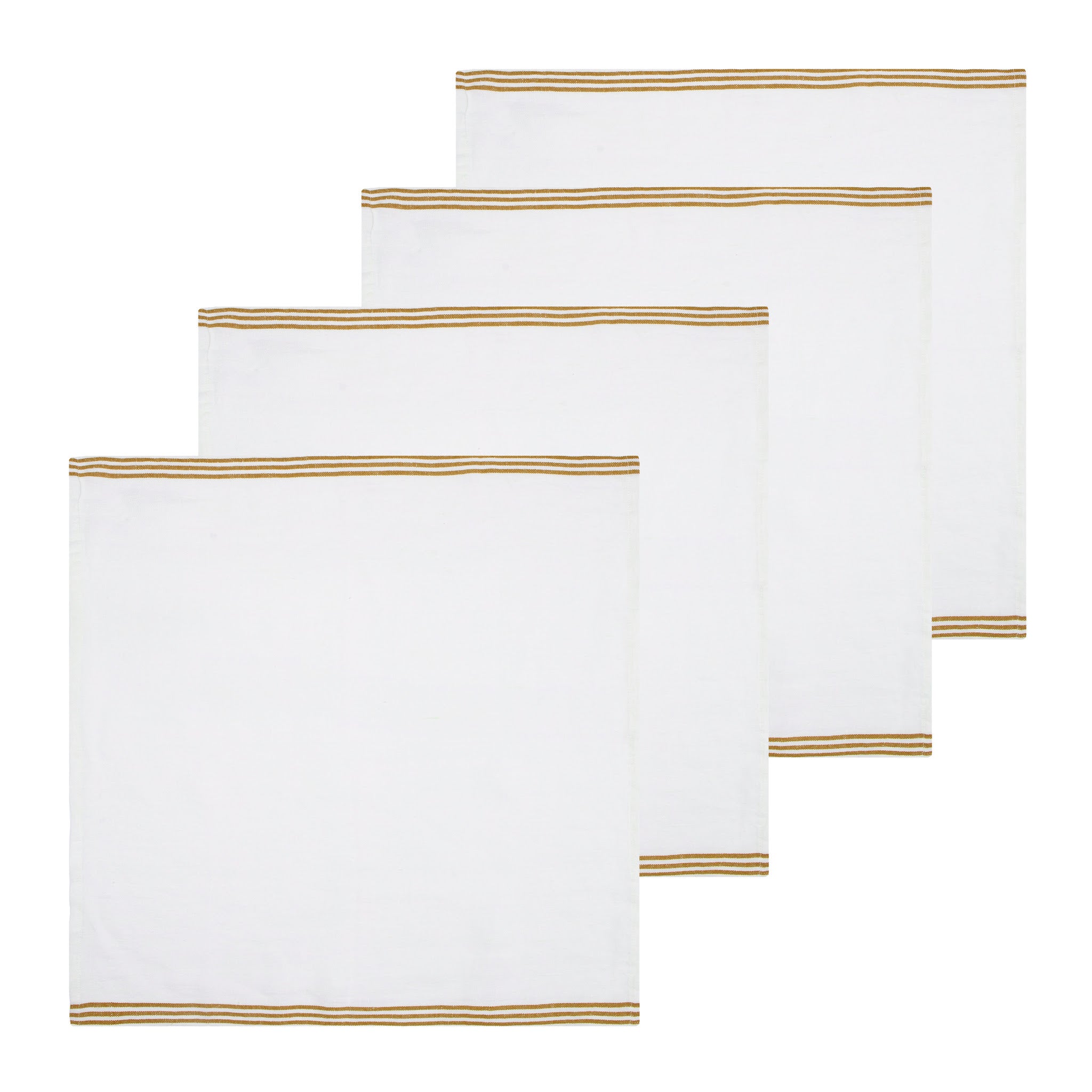 Alsace White Napkins 20x20 - Set of 4