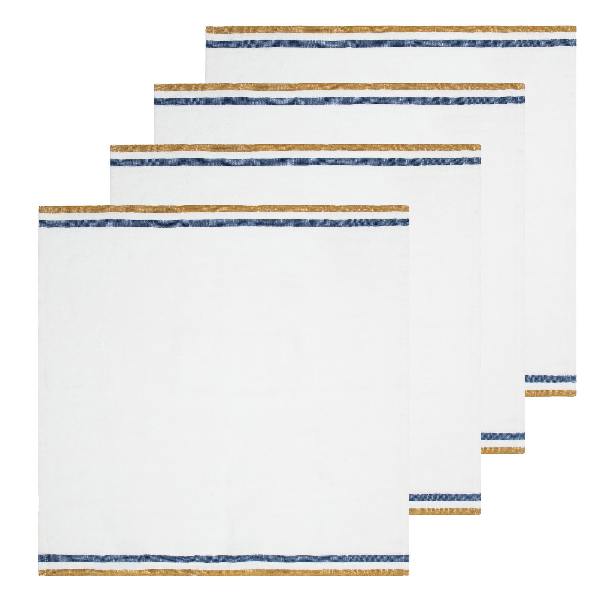 Normandy White - Napkins 20x20 - Set of 4