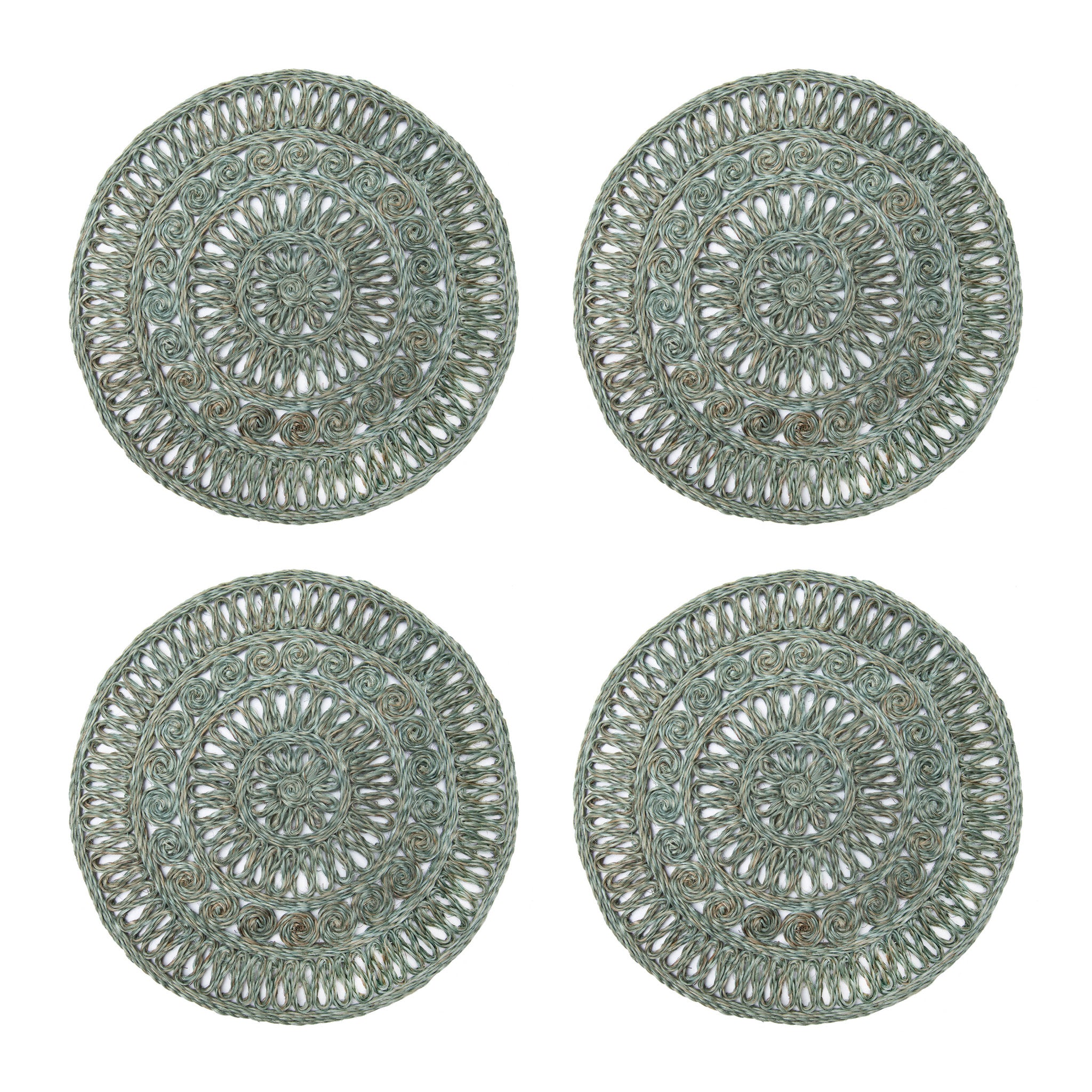 Circolo Abaca Round Placemat - Set of 4