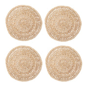 Circolo Abaca Round Placemat - Set of 4