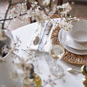 Embroidery White Tablecloth