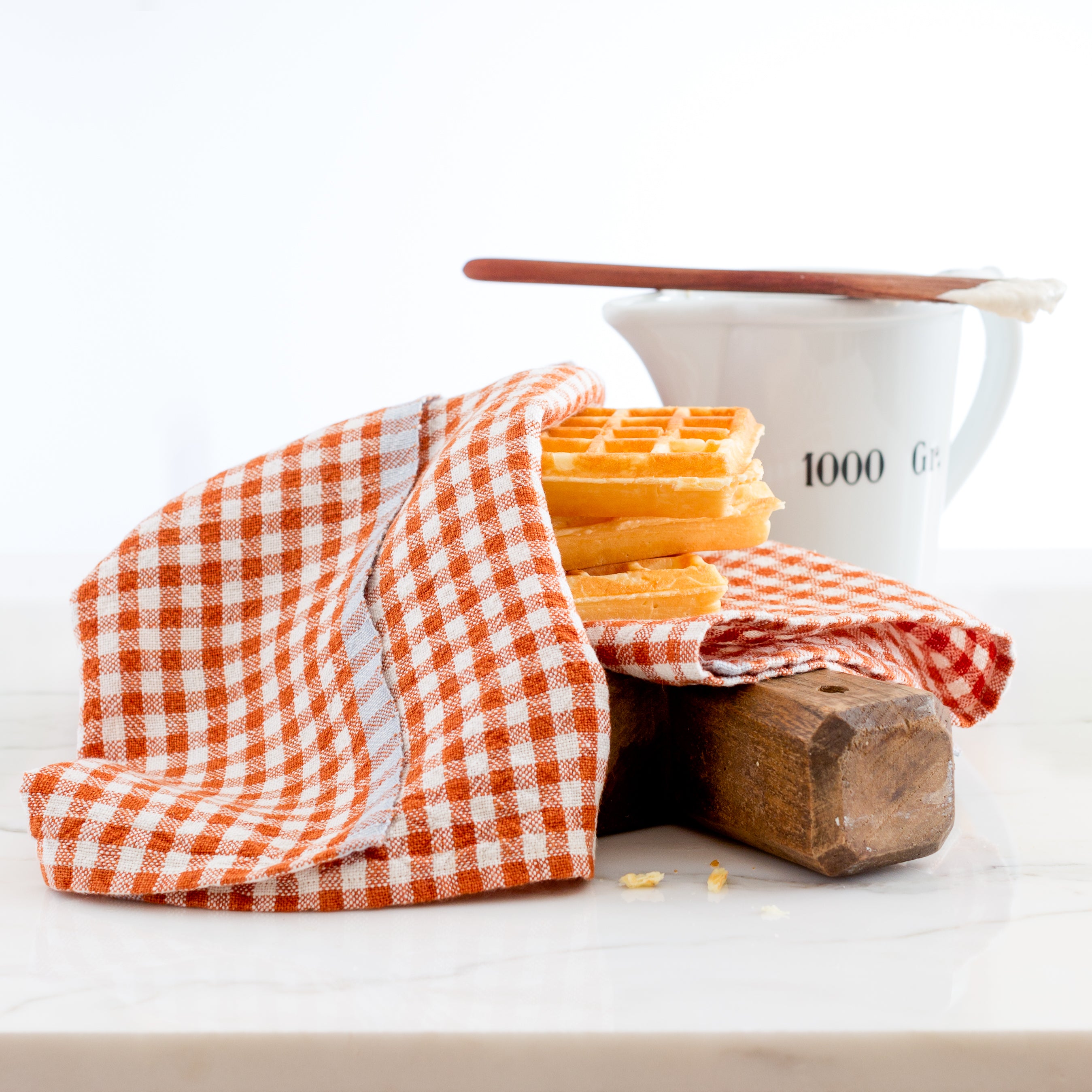 kitchen towel in bread basket 2