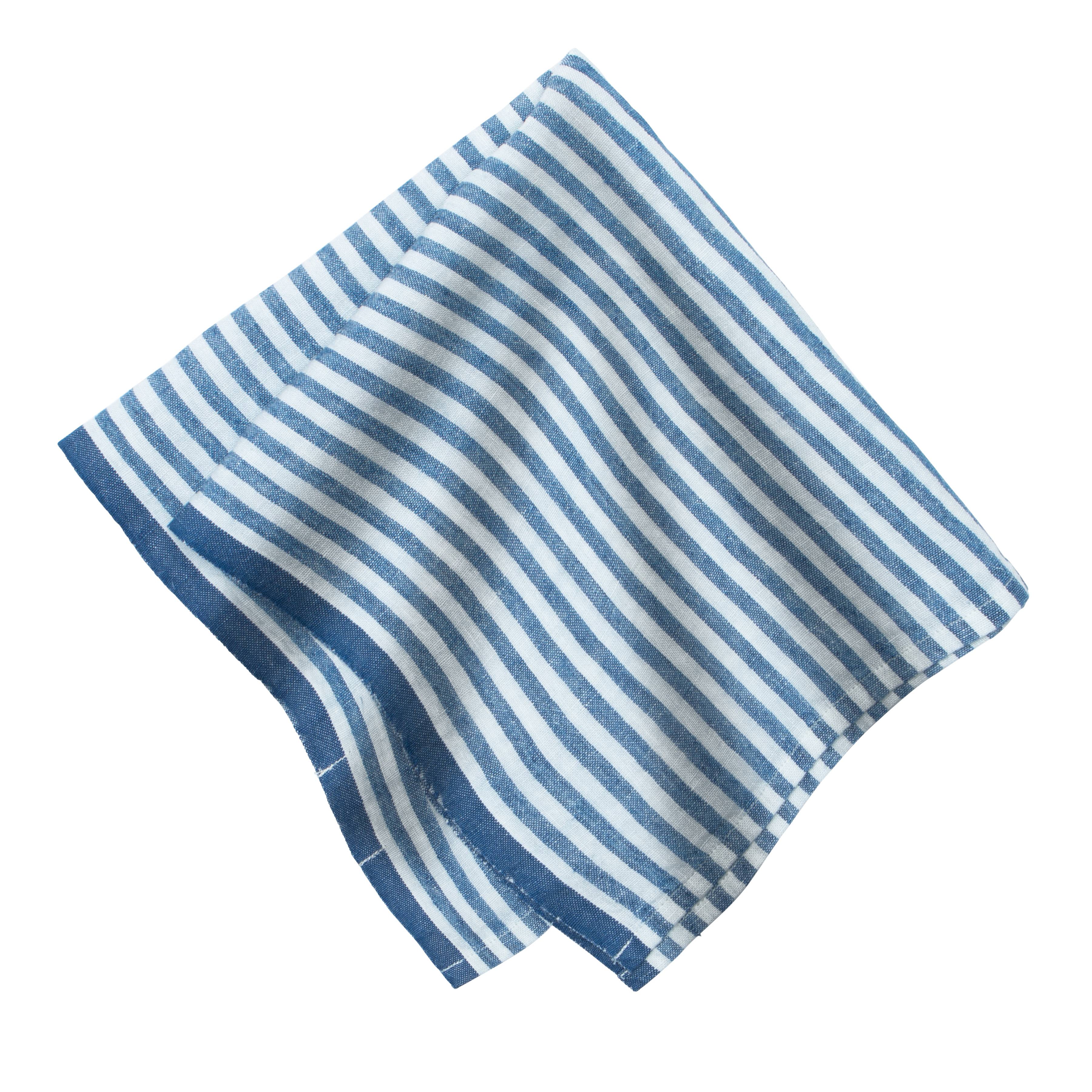 Ticking Stripe Napkin 20x20 - Set of 4