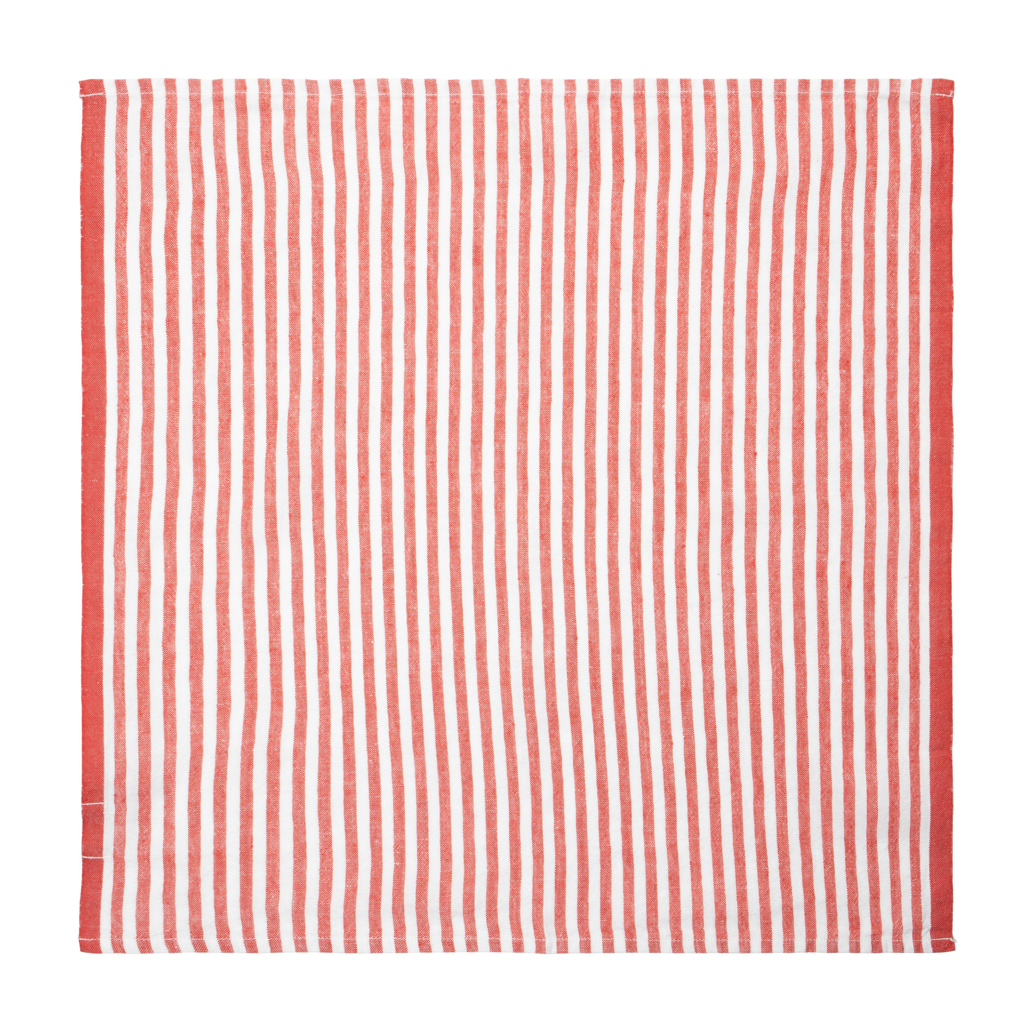 Ticking Stripe Napkin 20x20 - Set of 4