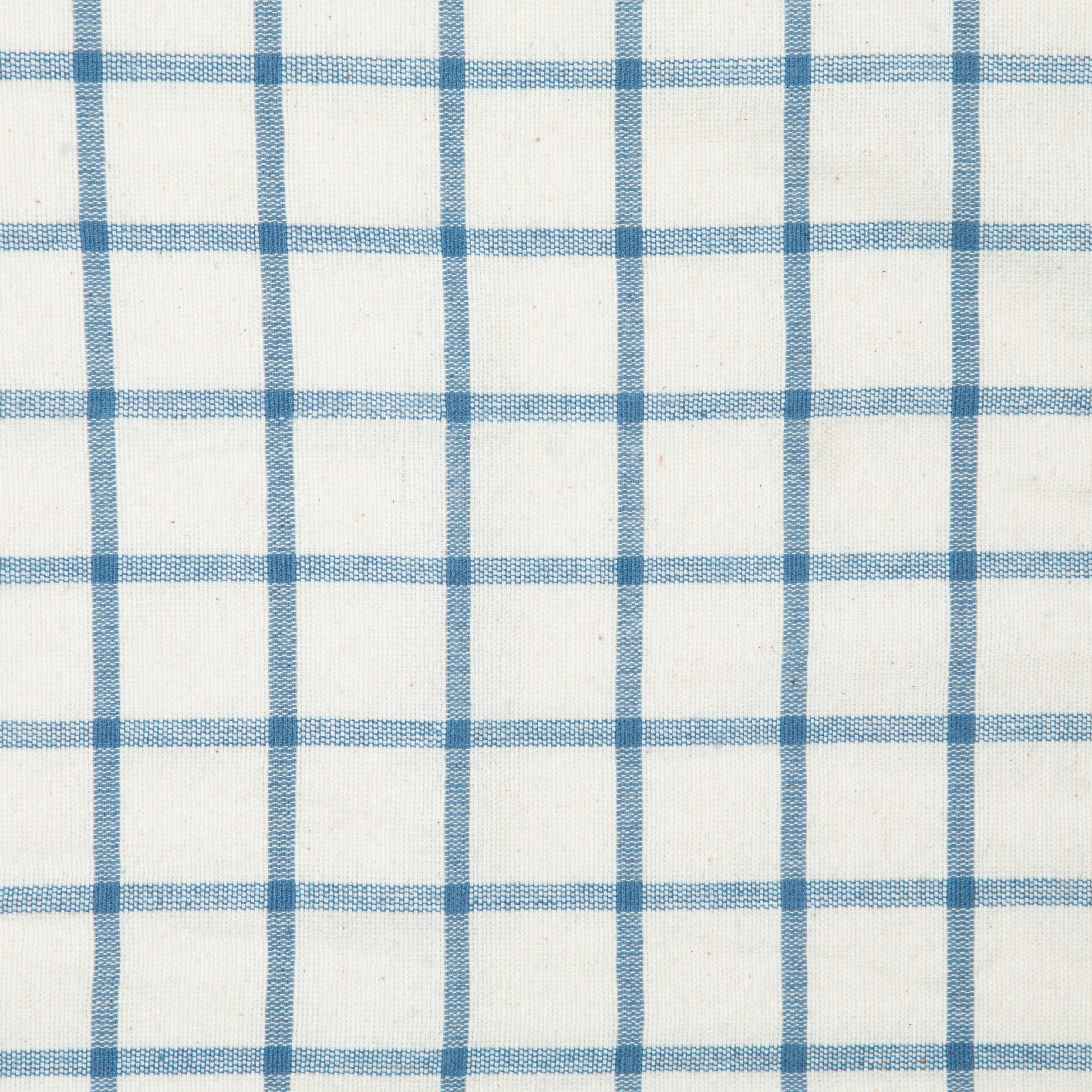 Windowpane - Napkins Blue & Natural 20x20 - Set of 4