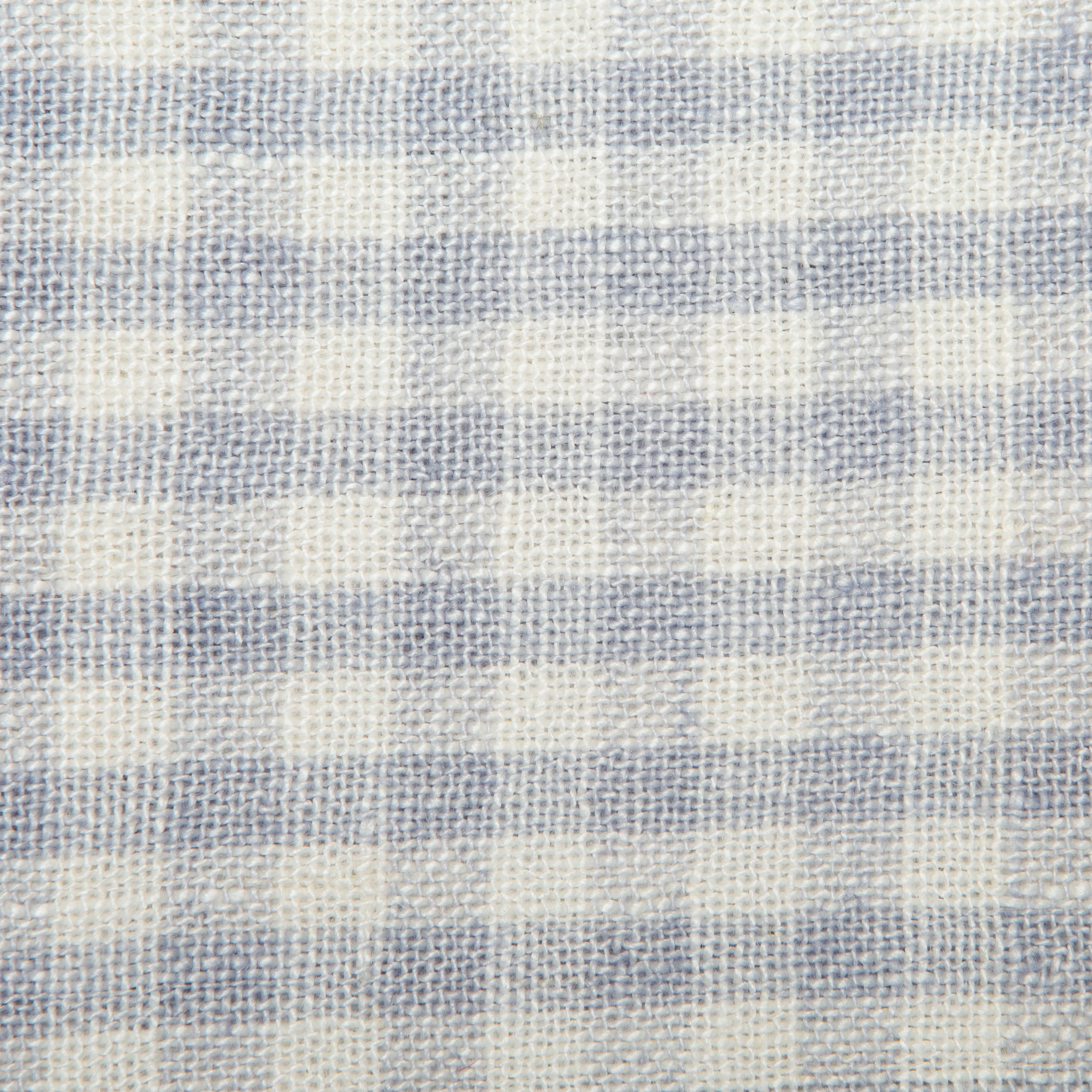 Two-Tone Gingham Blue & Cognac Towels 20x30 - Set of 2